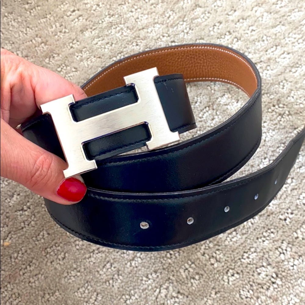 Hermès reversible belt